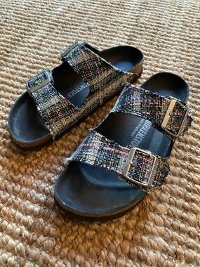 Birkenstock Arizona in Tweed